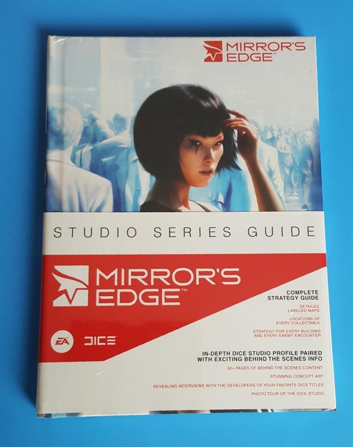 Mirror's Edge Studio Series Strategy Guide Hardcover, Sealed NEW! EA DICE 2008