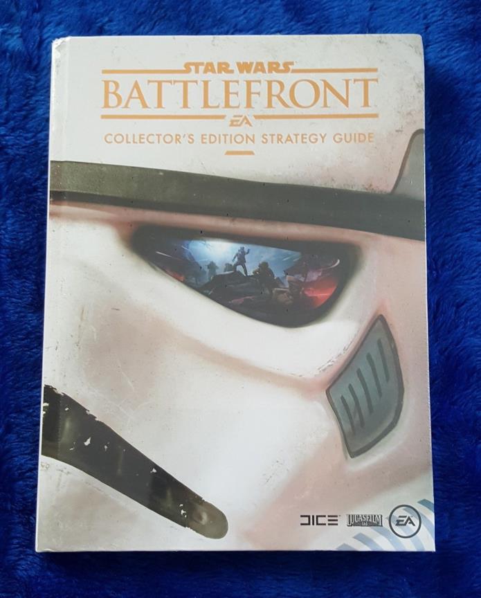 Star Wars Battlefront Collector's Edition Hardcover Strategy Guide NEW Sealed!