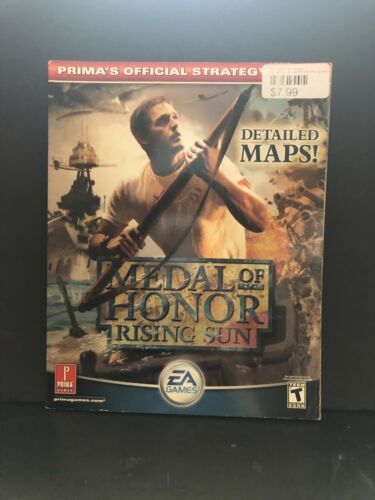 Medal of Honor Rising Sun Prima Strategy Guide Book PS2, Xbox, GameCube