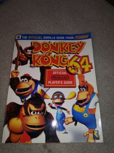 Donkey Kong 64 Official Nintendo Player's Guide Gorilla Guide Nintendo Power