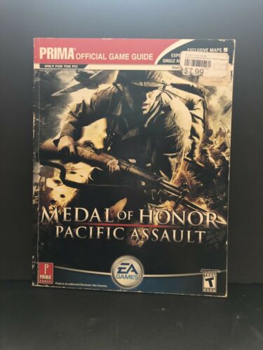 Medal of Honor Pacific Assault Prima Strategy Guide Book PC
