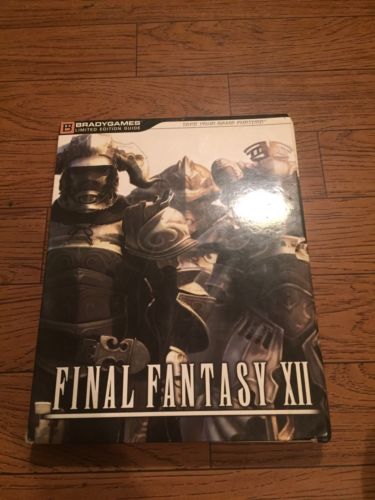 Final Fantasy 12 XII Collectors Edition Book And Strategy Guide