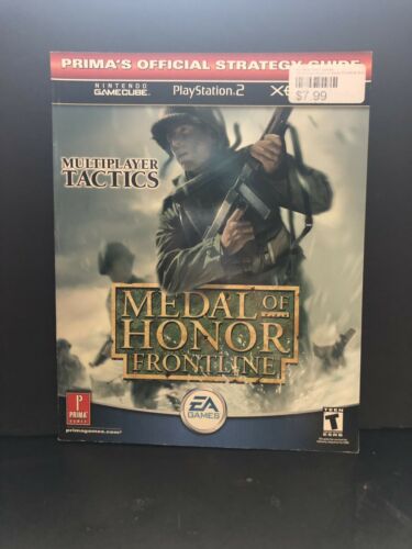 Medal of Honor Frontline Multiplayer Tactics Prima Strategy Guide Book Xbox, PS2