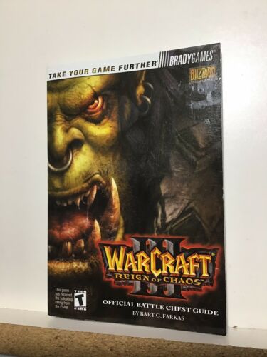 WARCRAFT III 3 Reign Of Chaos Official Battle Chest Guide Book