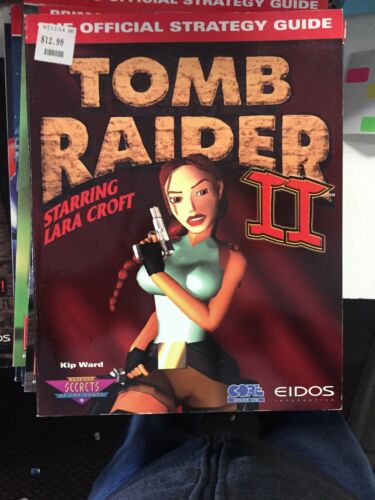 Tomb Raider II & III Official Strategy Guide Covers Playstation 1 PS1 Game 3