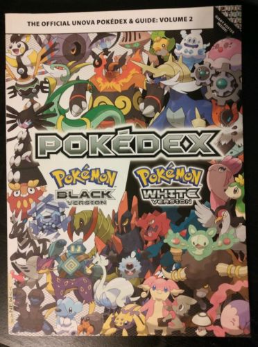 Pokemon Black and White Official Pokedex Walkthrough Guide Book Volume 2