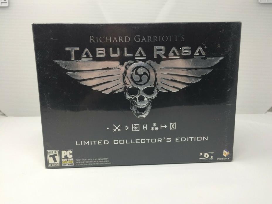 Richard Garriott's- Tabula Rasa- With Strategy Guide-[BIG BOX]- (PC)-NEW
