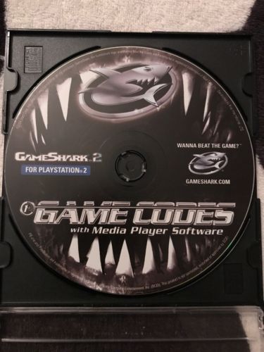 GameShark 2 Playstation 2 1st Day Game Codes Media Player Software