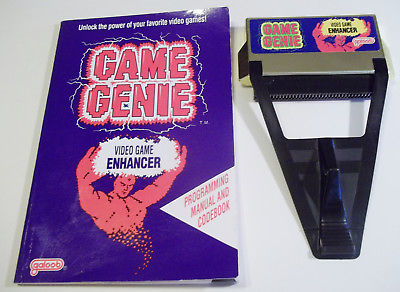 Game Genie (Nintendo) NES Galoob Game Genie With vol. 5 Code Book VG condition