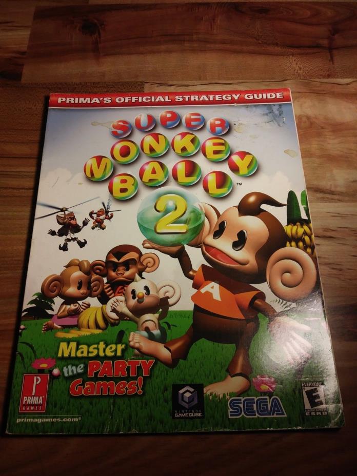 OFFICIAL PRIMA Super Monkey Ball 2 Strategy Guide