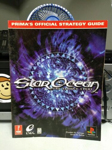 Star Ocean The Second Story Strategy Guide Prima Playstation PS1