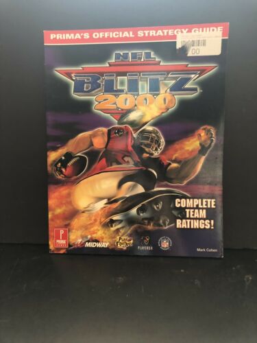 NFL Blitz 2000 Prima Strategy Guide Book N64, Dreamcast, PlayStation