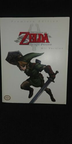 The Legend of Zelda Twilight Princess Premiere Edition Strategy Guide Book Wii
