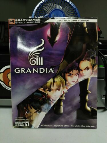 Grandia III 3 - Official Game Strategy Guide Book Bradygames 2006