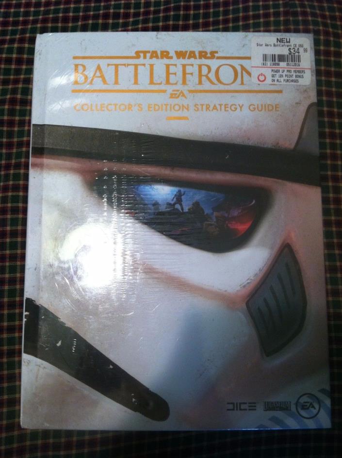 Star Wars battlefront Collector's edition strategy guide factory sealed.