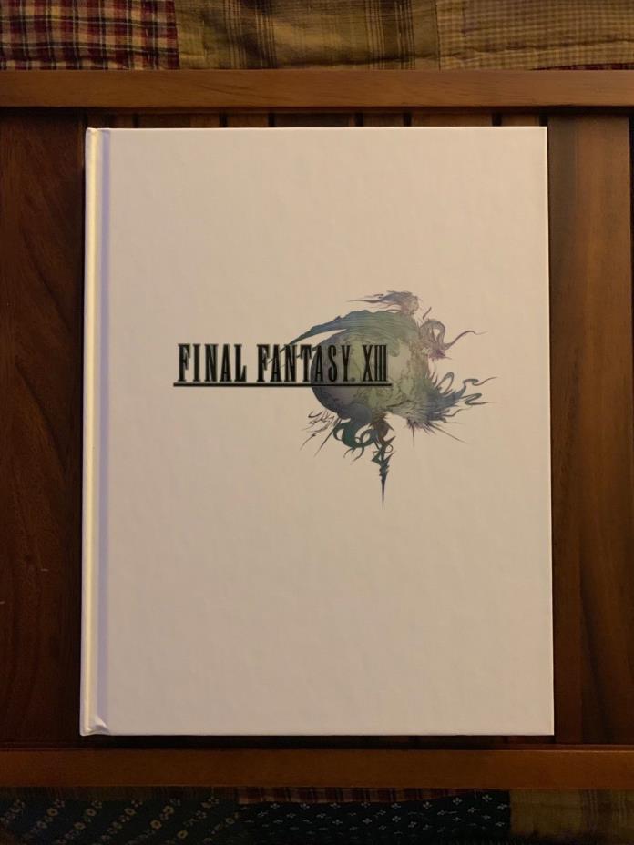 FINAL FANTASY XIII 13 COLLECTOR’S EDITION HARDCOVER GUIDE NEW!!!