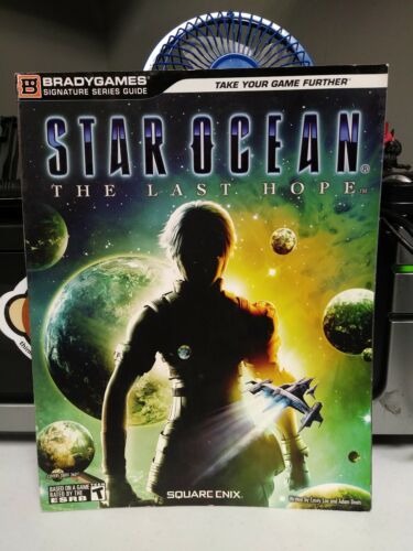 STAR OCEAN THE LAST HOPE BRADYGAMES STRATEGY GUIDE + 2 SIDED Poster