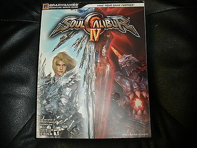 Soul Calibur IV Official Strategy Guide for PS3 & xBox 360 by BradyGames 2008