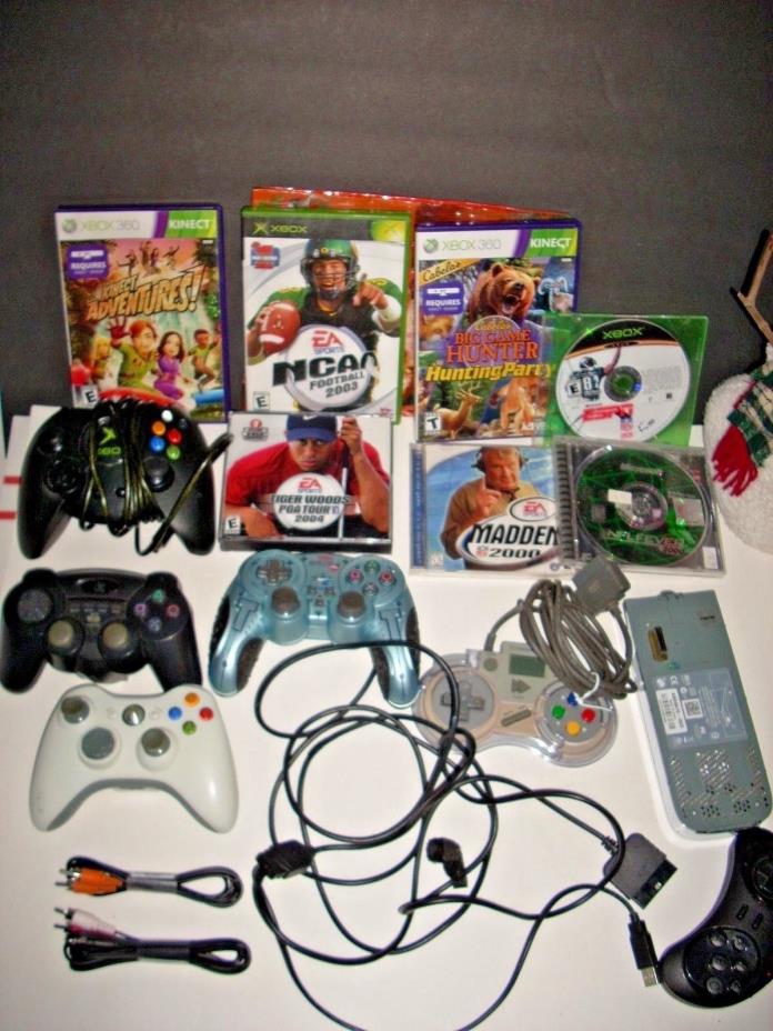 ?????? -  HUGE LOT XBOX 360 GAMES, CONTROLLERS LOT ??