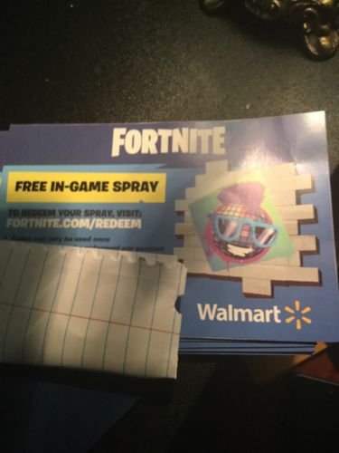 Fortnite Walmart Spray