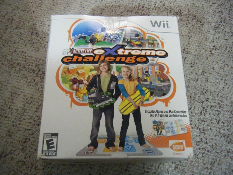 Active Life Extreme Challenge Mat Controller with Game for Nintendo Wii