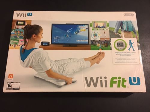 Wii Fit Balance Board Accessory, Game, and Fit Meter ??Nintendo Wii U??NEW