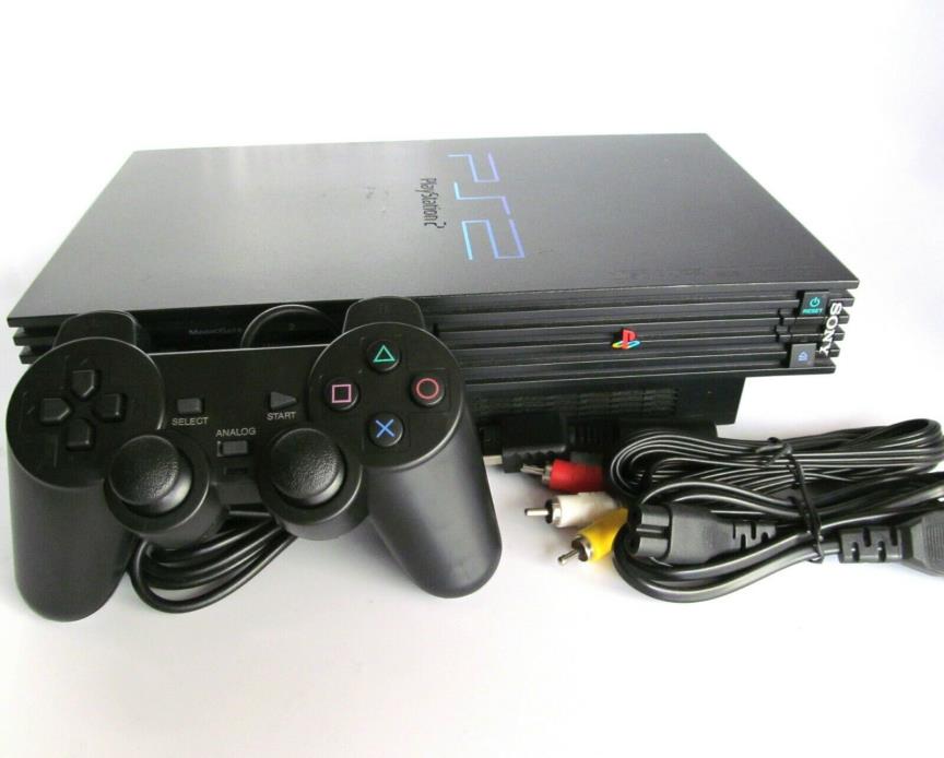 Sony Ps2 fat black console Excellent!!!