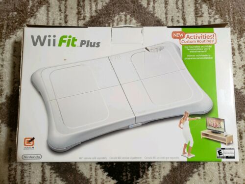 GENUINE Nintendo Wii FIT PLUS with Balance Board Bundle *NEW IN OPENED BOX!* WOW