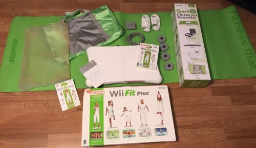 Wii Fitness Plus With 5 In 1 Fitness Bundle ???????????????? Adult Owned