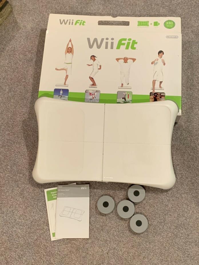 Wii Fit Balance Board with Wii Fit Game