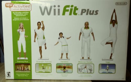Genuine Nintendo Wii Fit Plus With Balance Board New In Sealed Box Yoga Aerobics