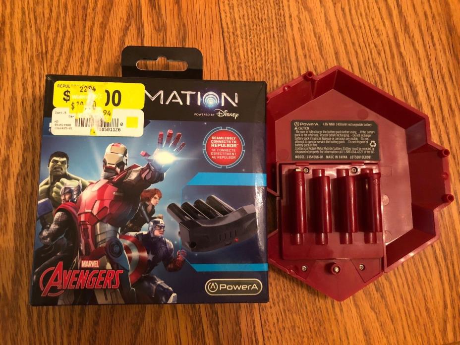 PowerA Playmation Marvel Recharge Pack + Power a Activator Repulsor