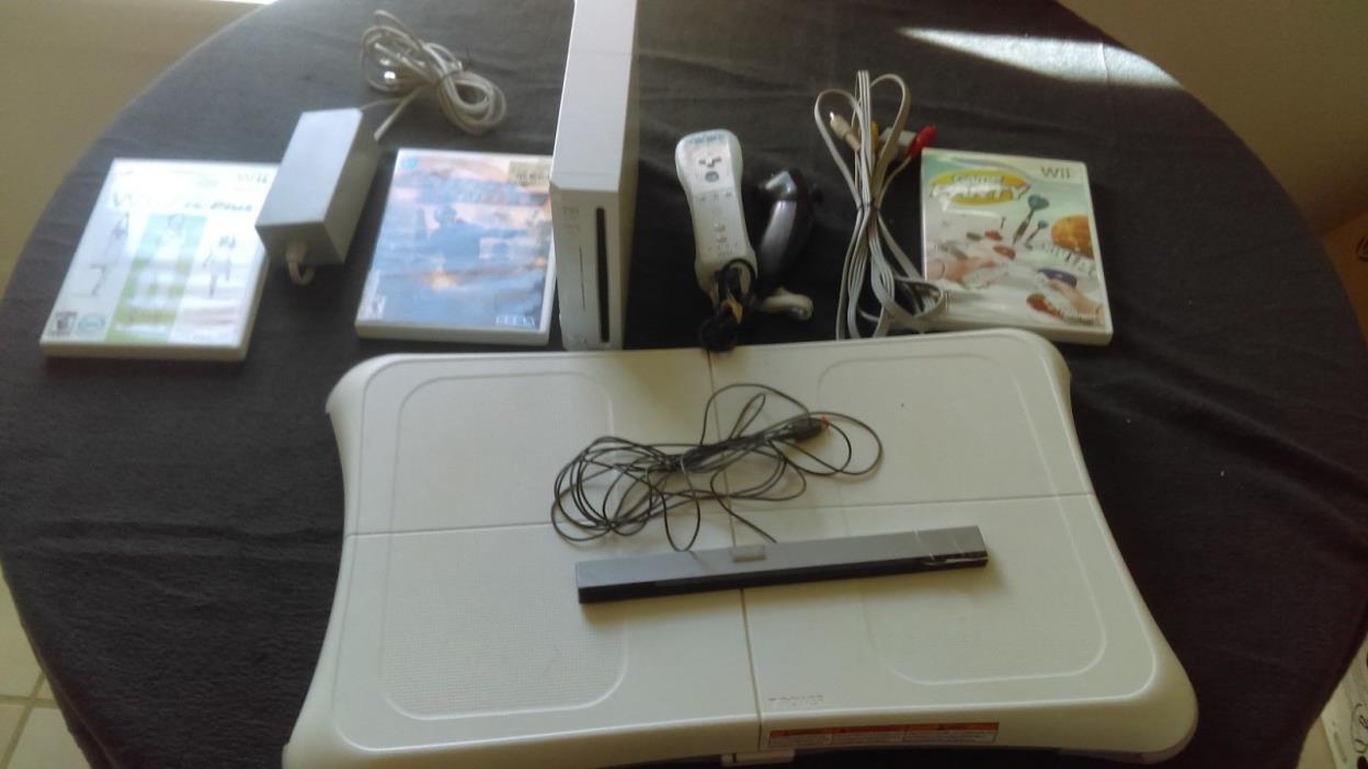 Wii and wii fit bundle