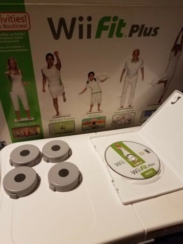 Wii Fit Plus And Wii Fit Balance Board in original box. Used, Untested.