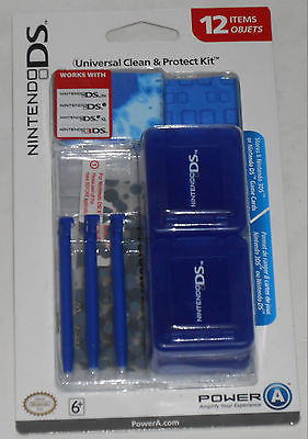 Universal Clean & Protect Kit for Nintendo DS – Blue NEW