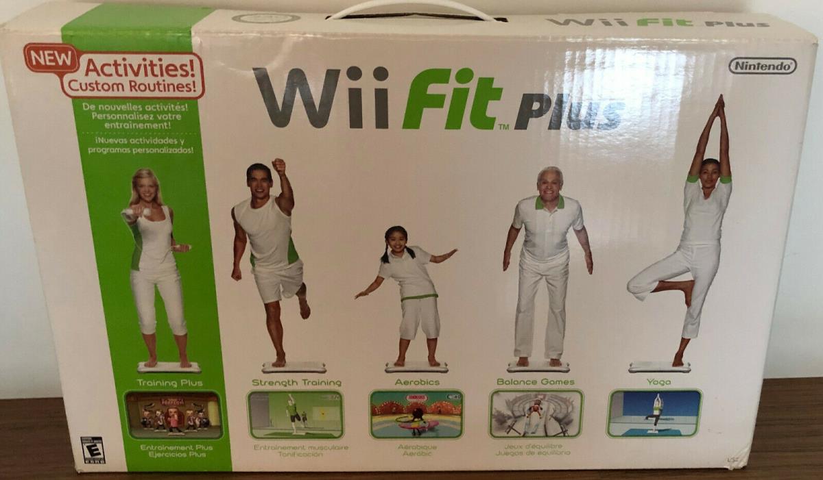 Wii Fit Balance Board with Wii Fit Plus Game