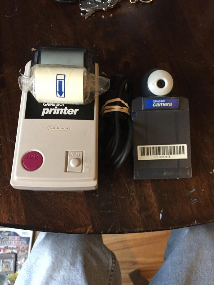 Gameboy Camera and Printer complete with extra paper