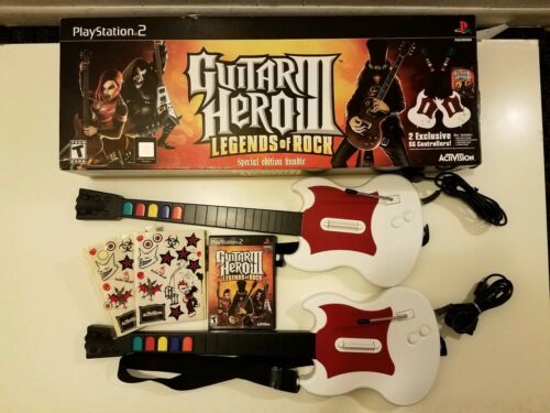 Activision Guitar Hero 3 Legends of Rock Special Edition Bundle PlayStation 2