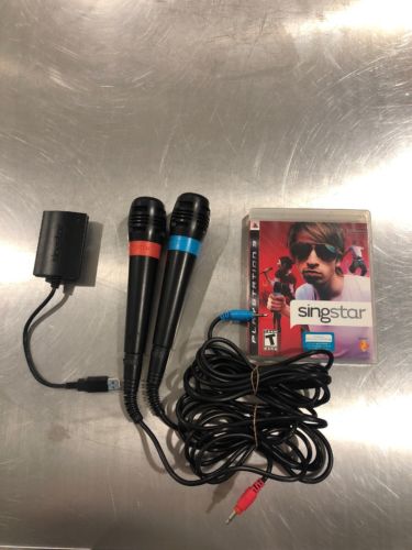 singstar ps3 microphones With Game