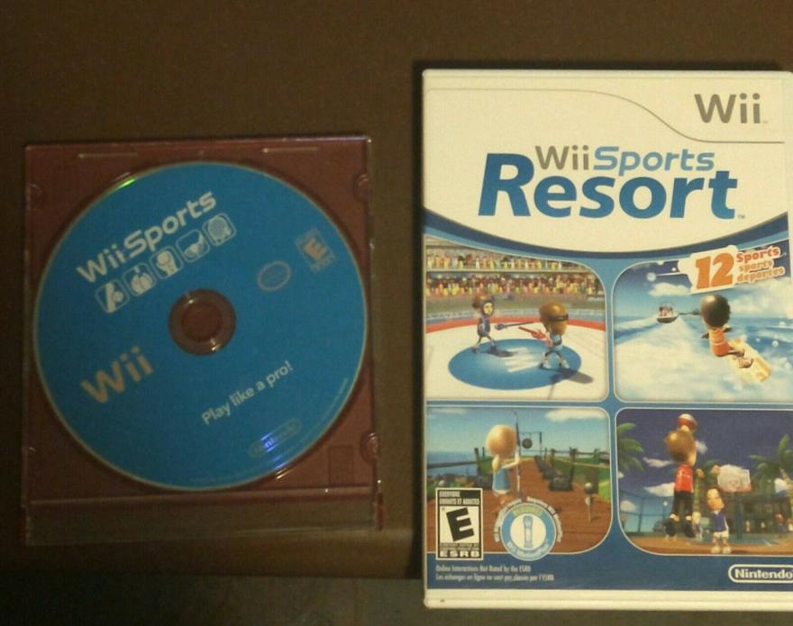 Wii SPORTS AND Wii SPORTS RESORT BUNDLE FOR CHEAP!! (Wii Sports is Disc Only)