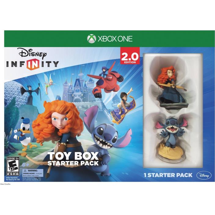 Microsoft Xbox One - Disney INFINITY:Toy Box 2.0 Edition Starter Pack Bundle New