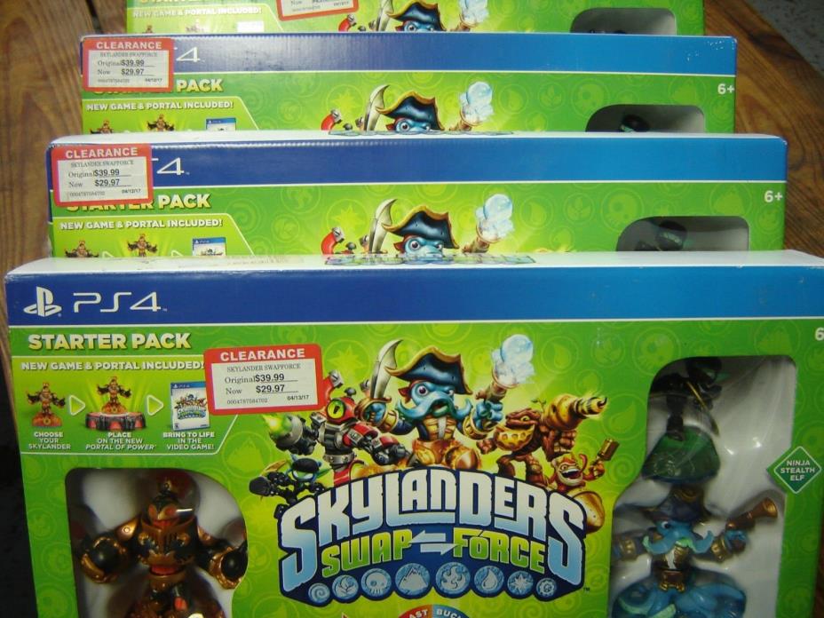 Skylanders Swap Force Starter Pack Set New in box - Sony Playstation 4 - PS4