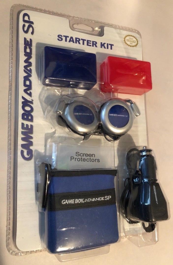 Official Nintendo GameBoy Advance SP Switch n'Carry Starter Kit Pack *NEW*