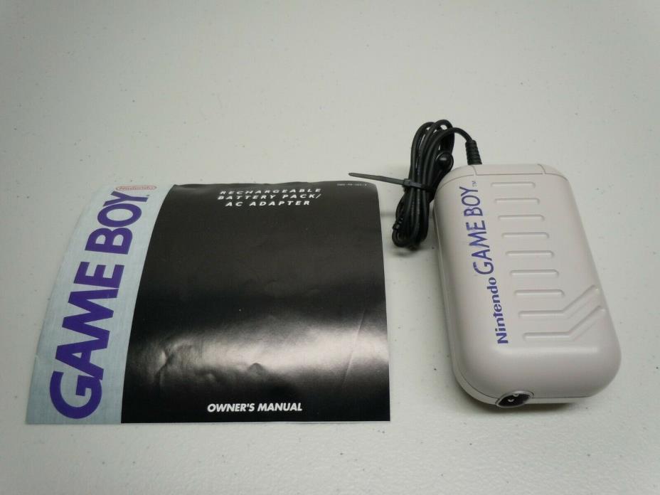Nintendo Game Boy DMG-03 Rechargeable Battery Pack and Instruction Manual