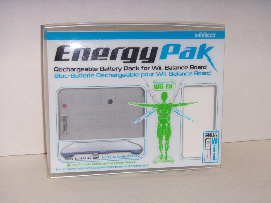 ** NEW Nyko ENERGY PAK Nintendo Wii Fit  Balance Board Rechargeable Battery **