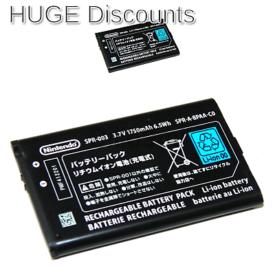 Nintendo 3DS XL Battery Replacement SPR-003 (NOT COMPATIBLE WITH REGULAR 3DS)