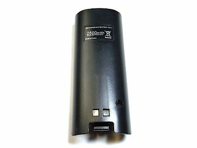 2800mAh Ni-MH 2.4V Rechargeable Battery Pack for Nintendo Wii - Black