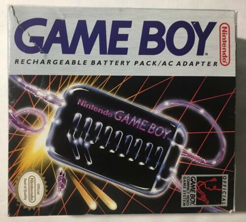 Nintendo Game Boy Original Rechargeable Battery Pack / AC Adapter Complete