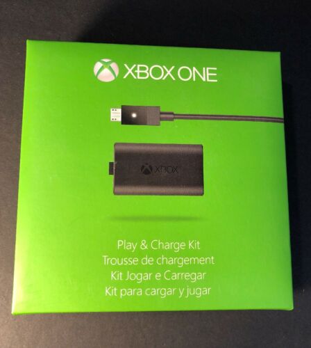 Official Microsoft XBOX ONE Play & Charge Kit [ Battery + Charging Cable ] NEW