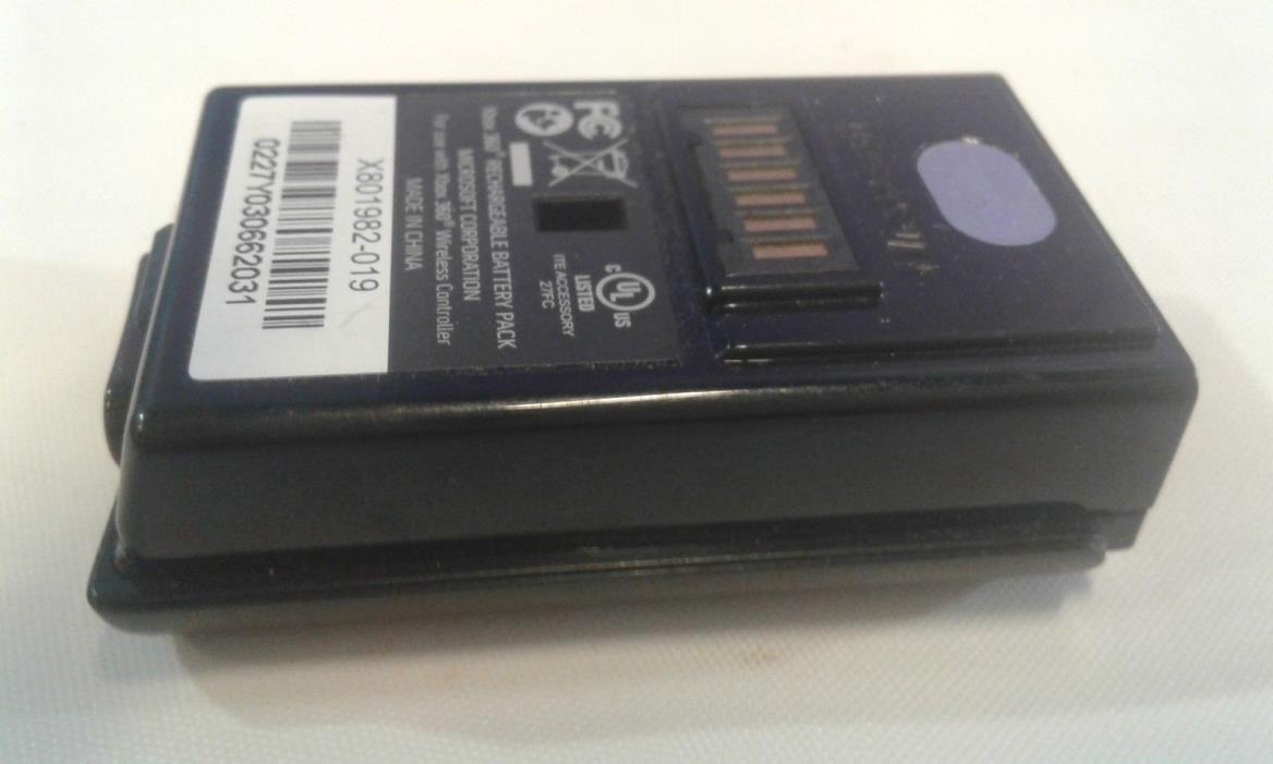 Genuine Xbox 360 Controller Rechargeable Battery Pack - Microsoft X801982-019